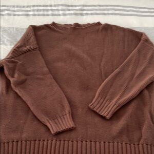 Cozy Brown Sweater